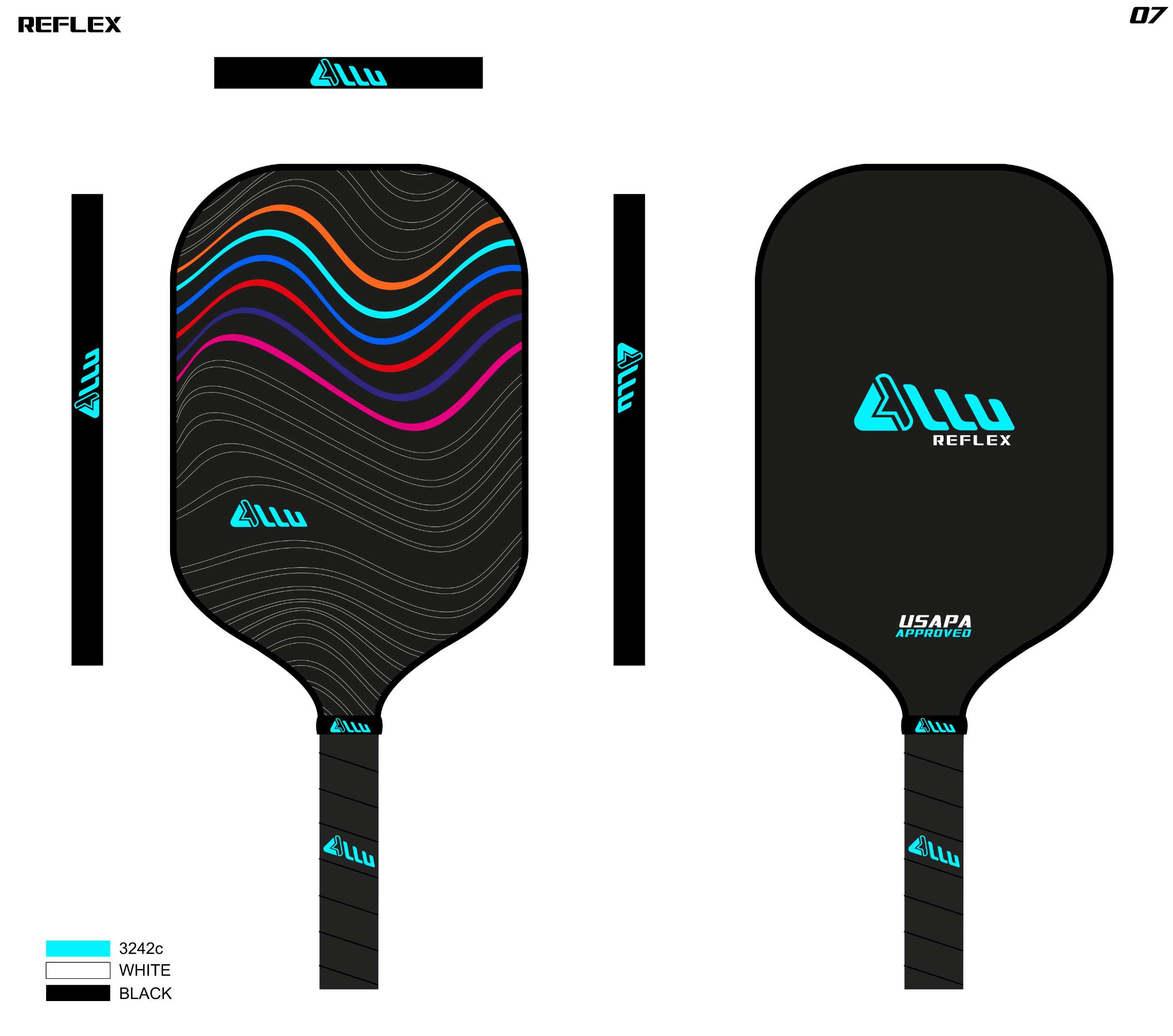 Tournament-grade pickleball paddles in bulk