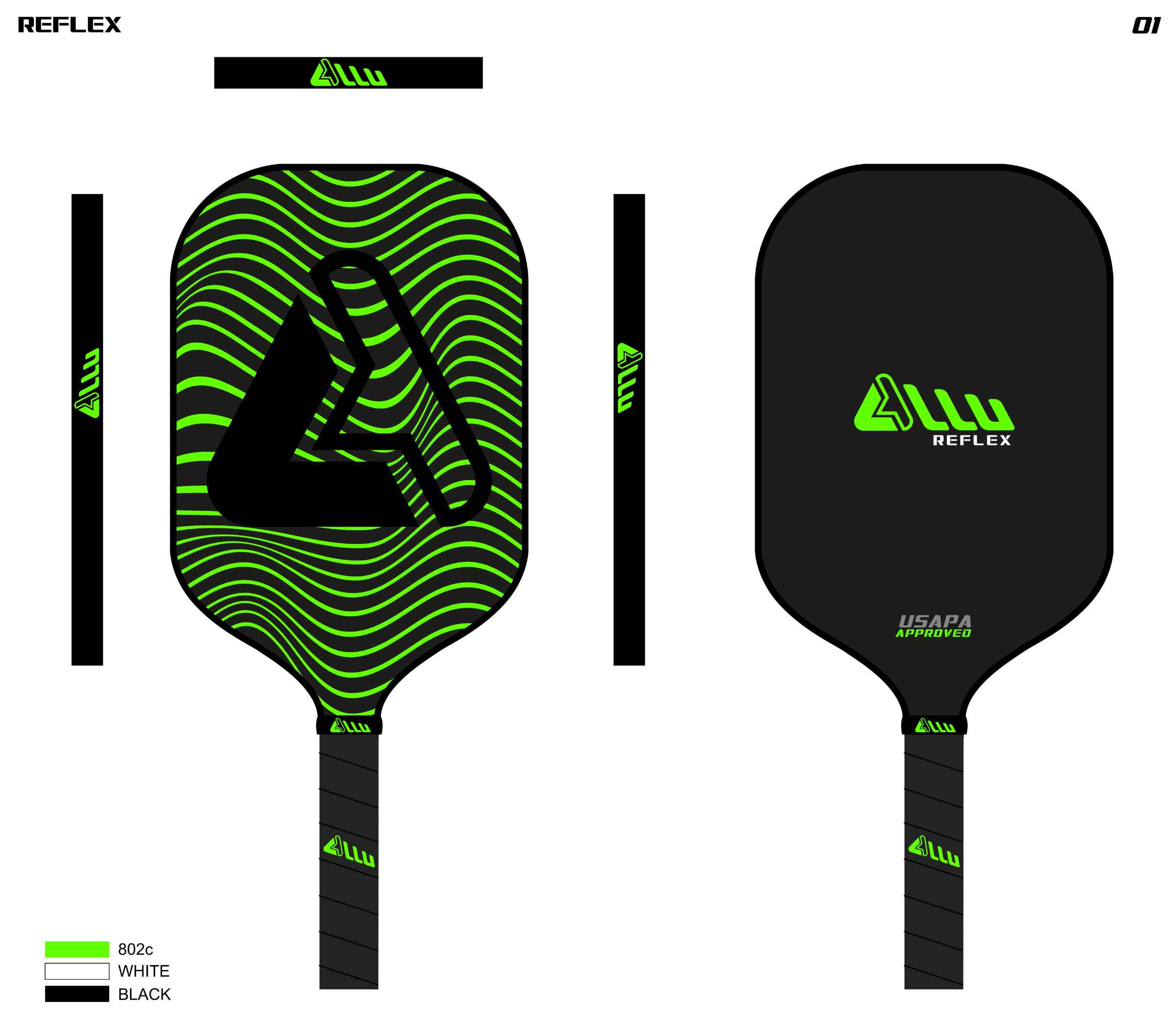 High-performance pickleball paddles