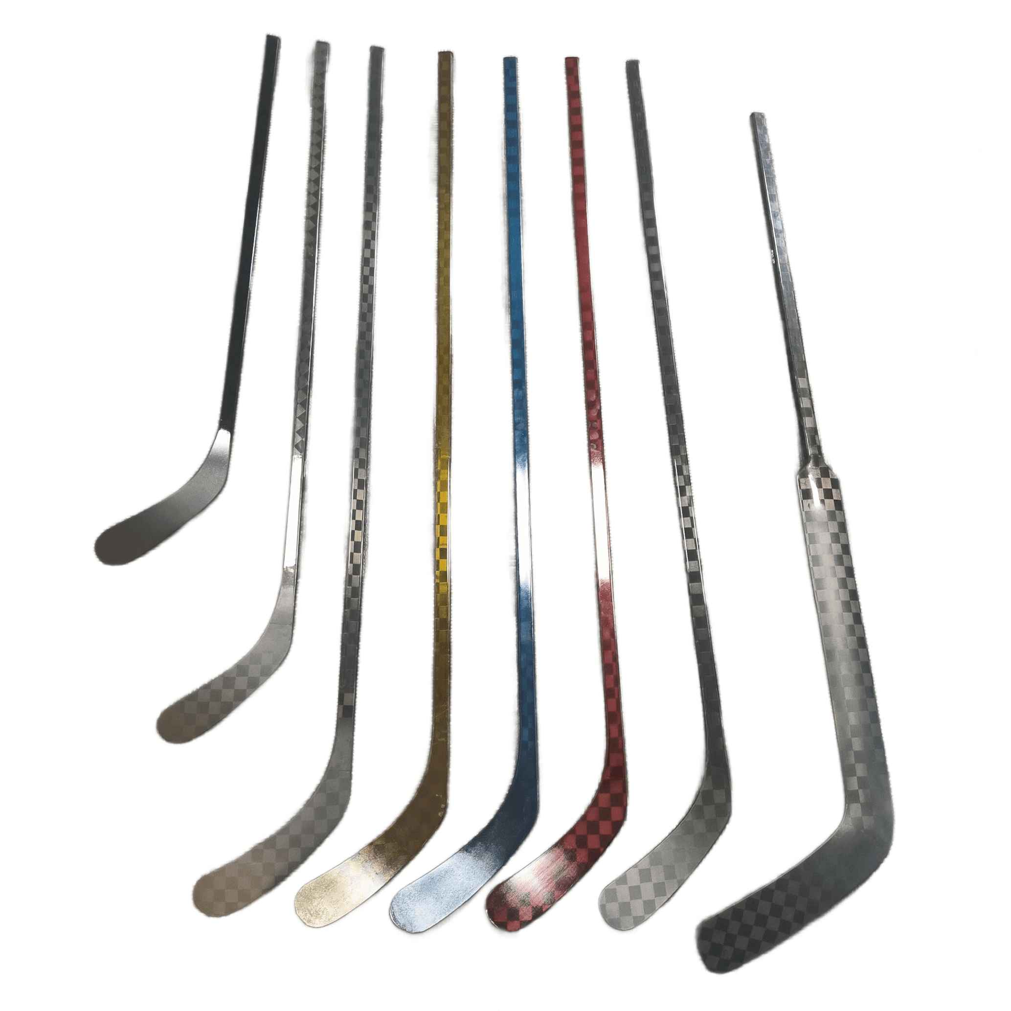 Precision-crafted hockey sticks
